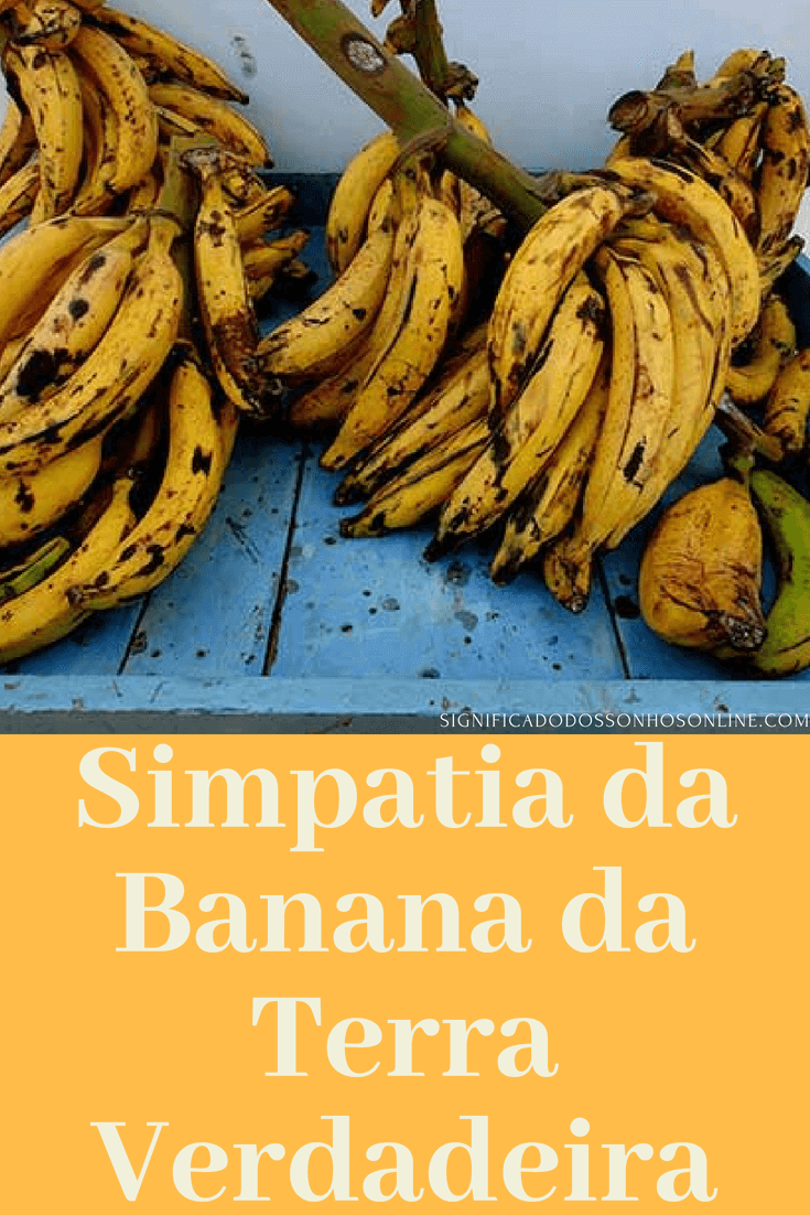 You are currently viewing ▷ Simpatia da Banana da Terra verdadeira (FUNCIONA MESMO)