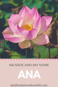 Read more about the article Significado do nome Ana